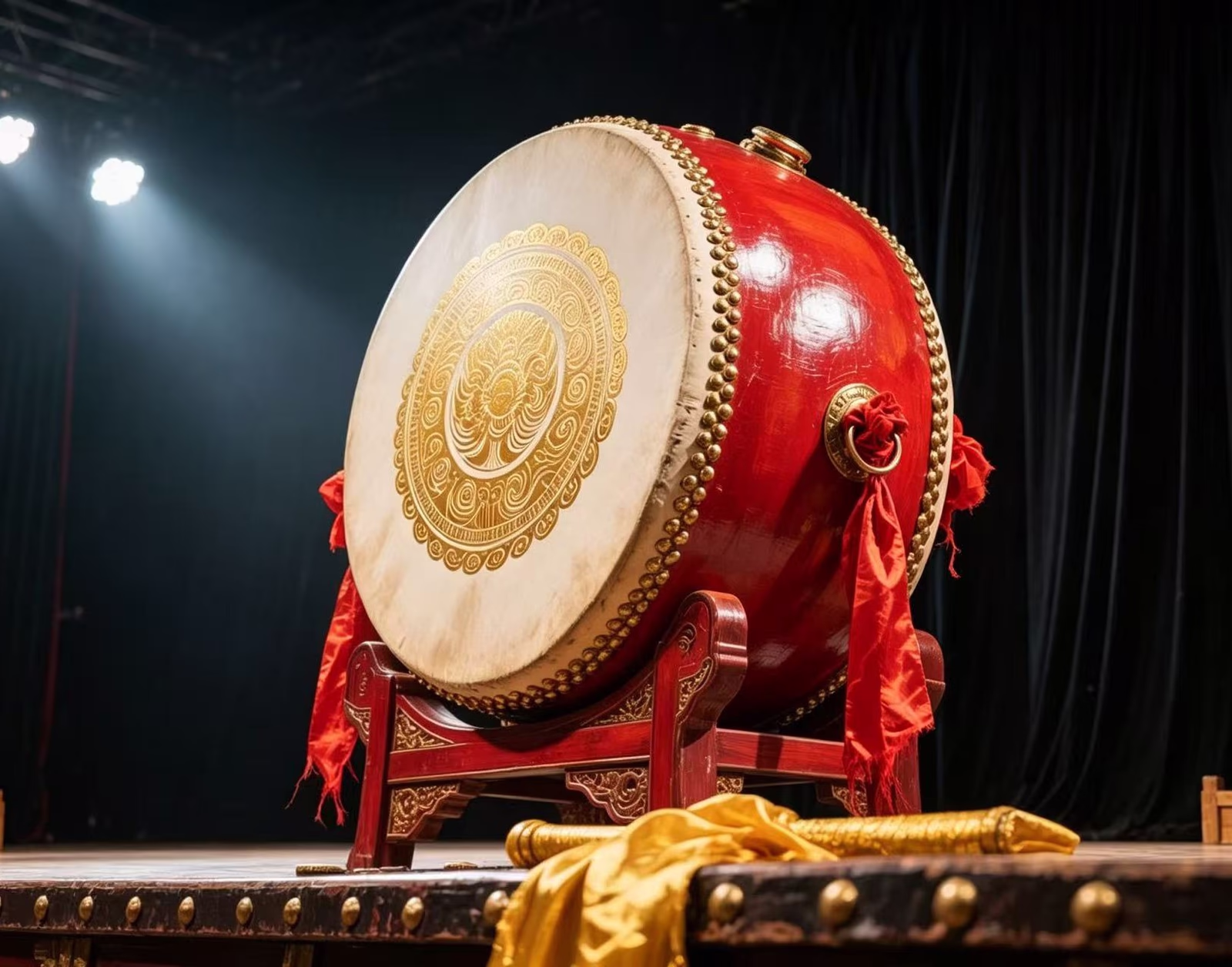 Xi'an drum music performance