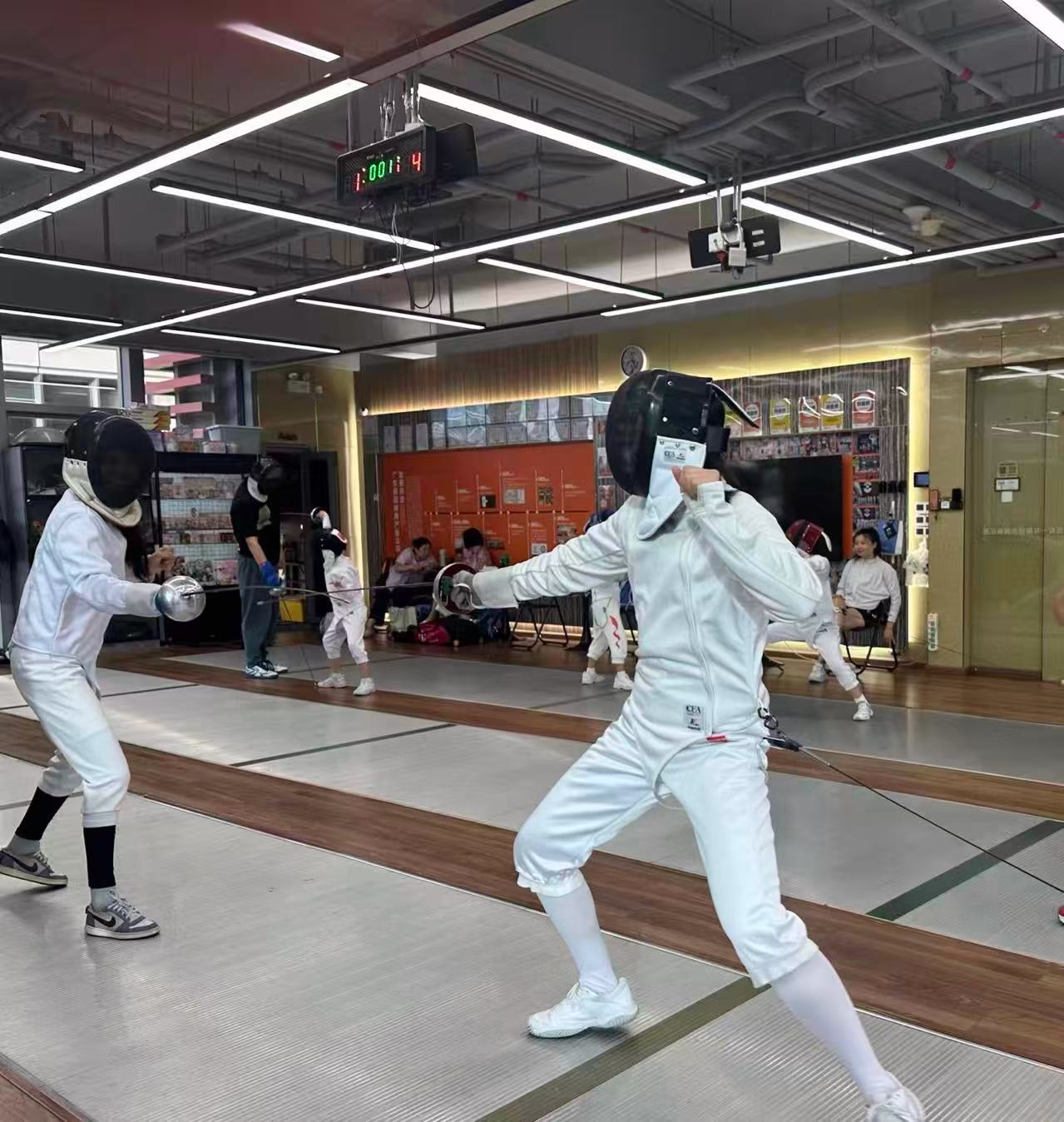 Fencing training